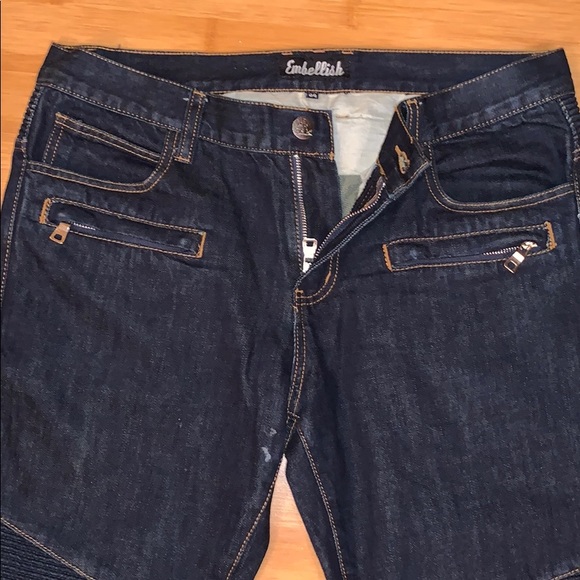 Embellish Biker Denim - Picture 4 of 5